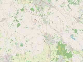 Stafford, England - Great Britain. OSM. No legend