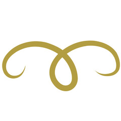 Calligraphic design elements vintage ornaments swirls and scrolls decorations vector