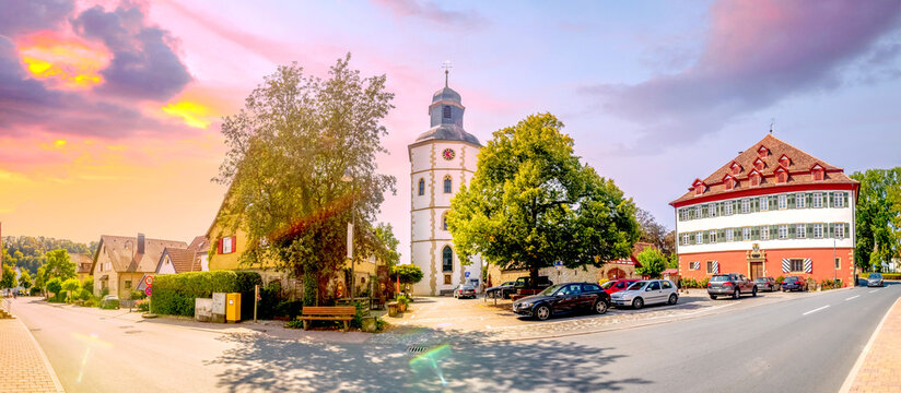 Altstadt, Jagsthausen, Deutschland 