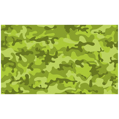 Camouflage seamless pattern. Trendy style camo, repeat. 
Khaki texture, military army hunting. Vector illustration.
