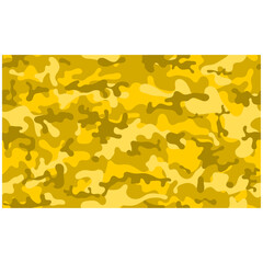 Camouflage seamless pattern. Trendy style camo, repeat. 
Khaki texture, military army hunting. Vector illustration.

