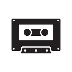 Cassette Tape icon vector design templates
