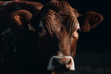cow-head. Generative AI