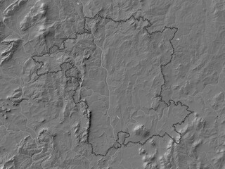 Naklejka premium Worcestershire, England - Great Britain. Bilevel. No legend