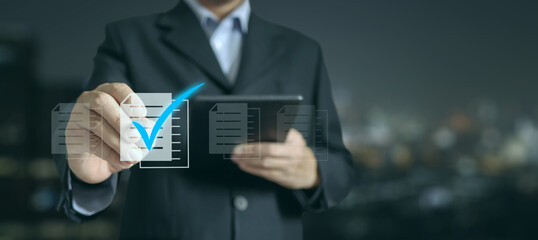 Unlock Your Business's Potential with a Flawless Quality Assurance Process: A Confident Businessman...