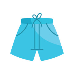 blue shorts design