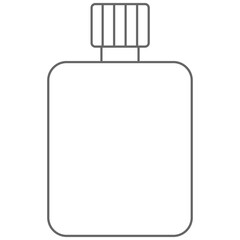 Simple Line Cosmetic Bottle