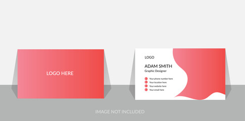 Business card design template
