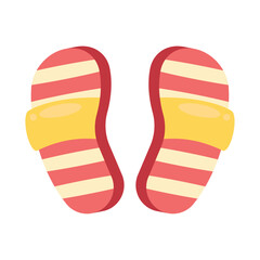 cute pair of flip flops