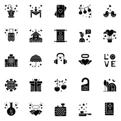 friendship Icons bundle. Vector illustration