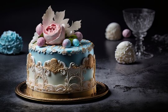 Cake lovers - Elegant birthday cake 🎂⛄️🥰❤️ | Facebook