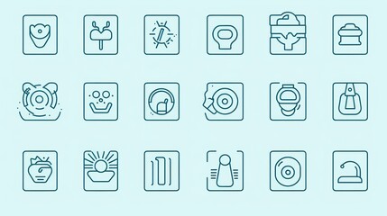 Line Icons Set Ideas