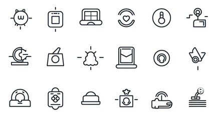 Line Icons Set Ideas