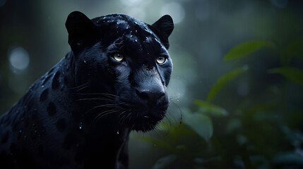 portrait of a panther