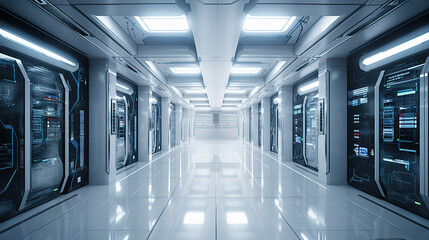 Fototapeta premium Server room