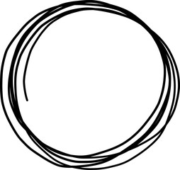 Scribble Round Shape