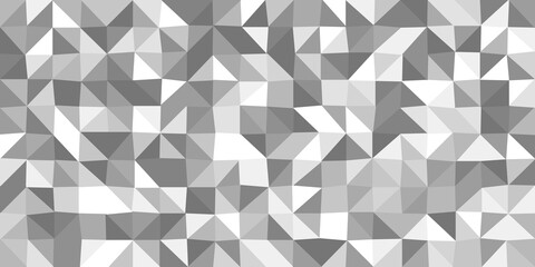 Abstract mosaic abstract background paper. Light gray triangular low poly style pattern. crumpled paper
