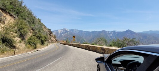Ruta en Yosemite. 