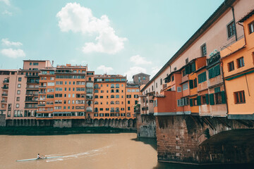 Obraz premium Florence, Italy Bridge 