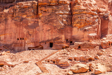 Ancient tombs of Dadan the capital of Lihyan kingdom, Al Ula, Saudi Arabia