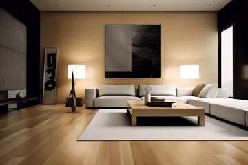 Fototapeta premium Modern living room