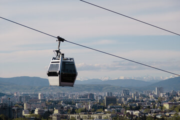 Cable car in Tbilisi