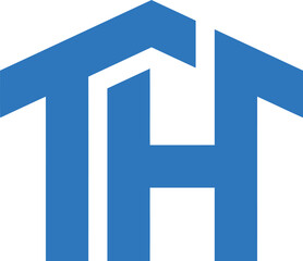 th real estate logo design © ksART