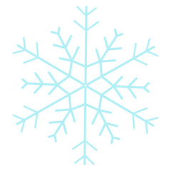 Snowflake illustration 