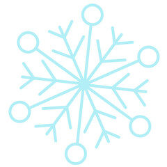 Snowflake illustration 