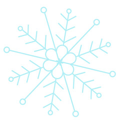 Snowflake illustration 