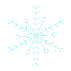 Snowflake illustration 