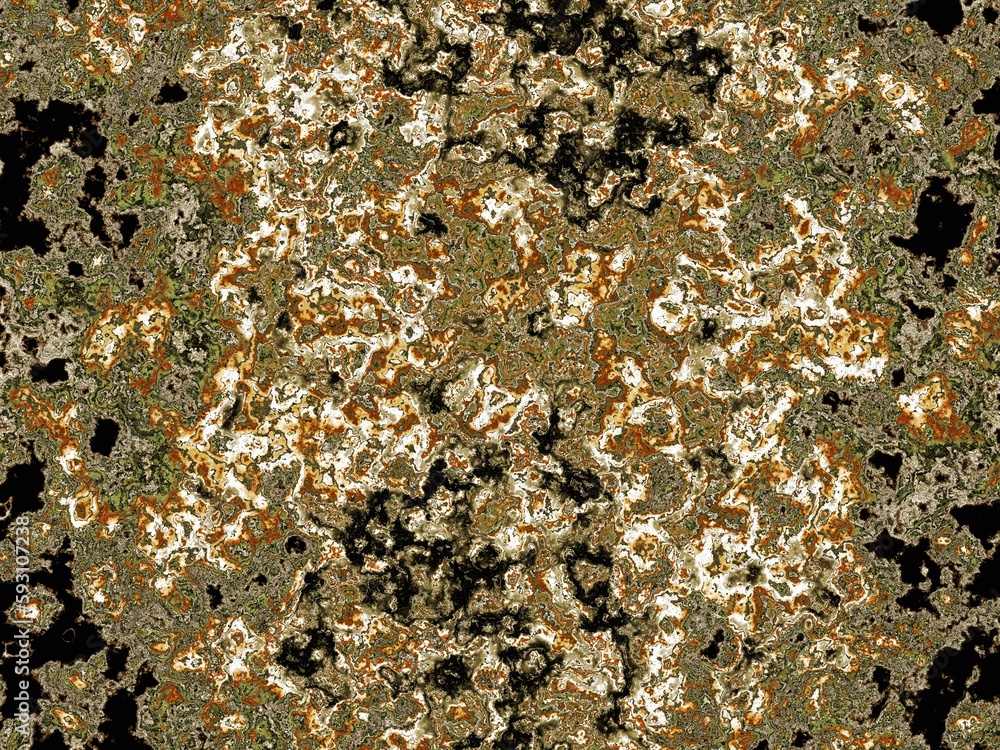 Fototapete Multicolored grunge texture. Background color. Composition of different color patterns