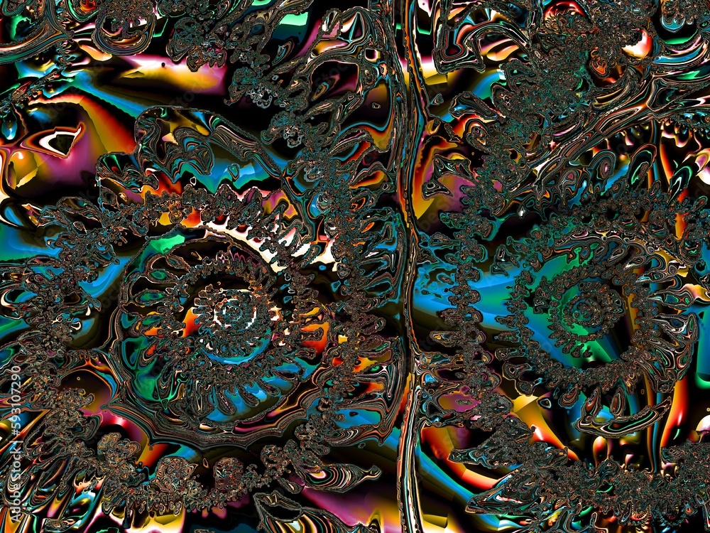 Fototapete multicolored grunge texture. background color. composition of different color patterns