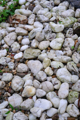 Background texture of stone floor pattern