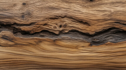 Lignum Vitae Driftwood Texture Wooden Background - generative ai