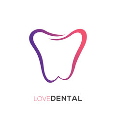 Dental logo, vector illustration icon design.