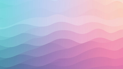 Abstract kawaii pink blue gradient background backdrop presentation banner horizontal waves ai generated background 