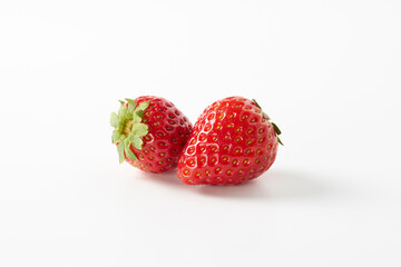 苺を白背景で（とちあいか）