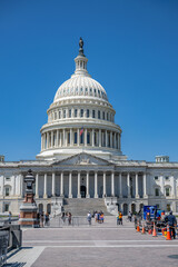 Obraz premium capitol building in spring, washington dc