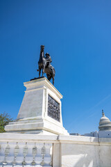 washington dc capitol in spring