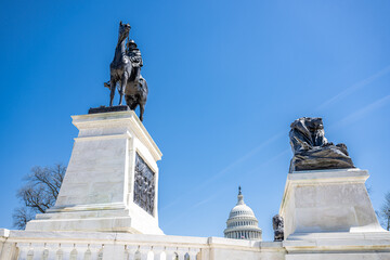 Fototapeta premium washington dc capitol in spring
