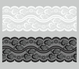 Flower lace pattern Vector Image. Fashion Illustration -Illustrator CC