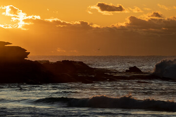 Sunrise at the beach