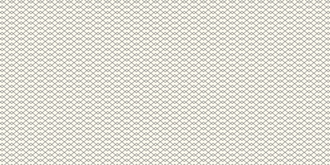 Vector seamless pattern. vintage style texture with monochrome trellis. Repeating geometric grid. Simple graphic design.