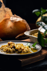 South American Gastronomy: A Tasty Bowl of Argentine Locro with Pumpkin and Corn