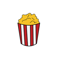 popcorn logo icon