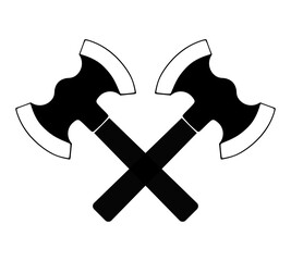 Crossed axes