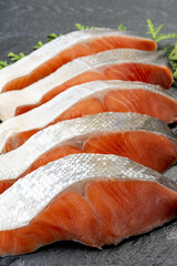 新鮮で美味しい鮭