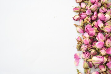 Naklejka premium bouquet of pink roses