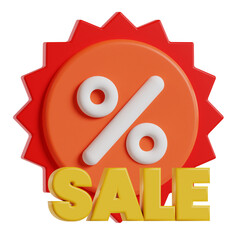 3d online shop icon illustration, tech business related sign symbol